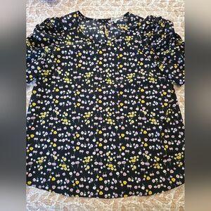 Pleione Floral Blouse, XL